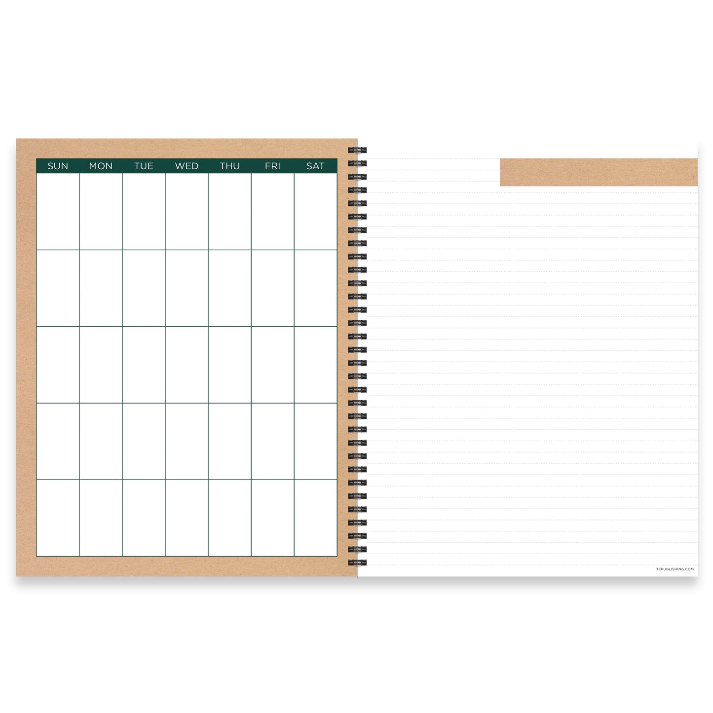 Kraft Undated Weekly Teacher Planner Lesson Plan Book