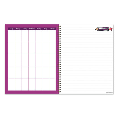 Large Undated Pencils Teacher & Homeschool Lesson Planner