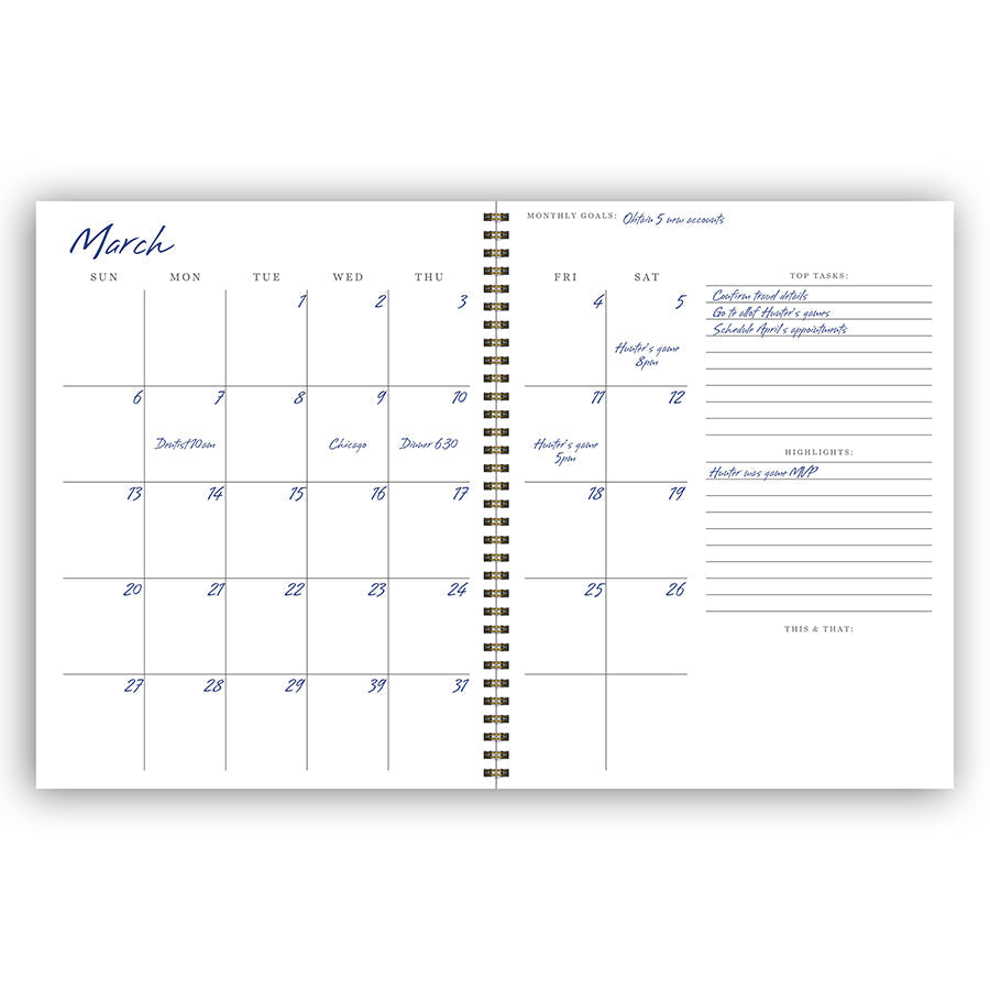 Undated Executive Weekly Planner