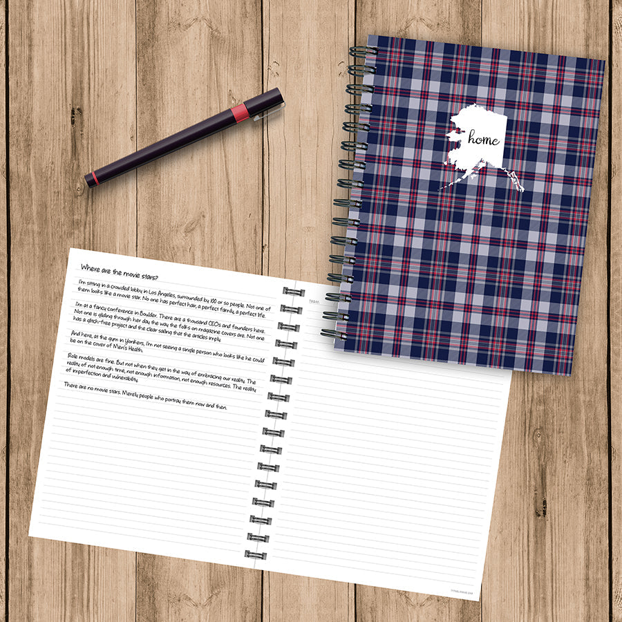 Alaska Plaid Journal