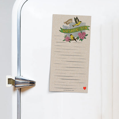 Washington Memo Magnet Pad