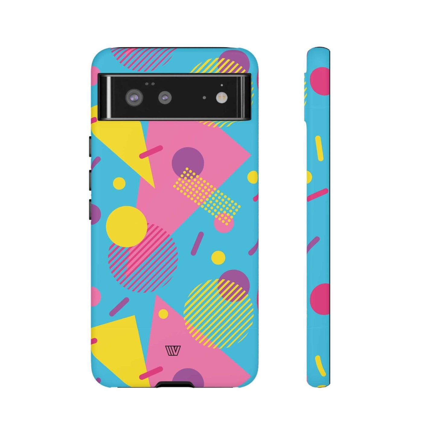 80s / 90s RETO PATTERN LIGHT BLUE | Tough Phone Case