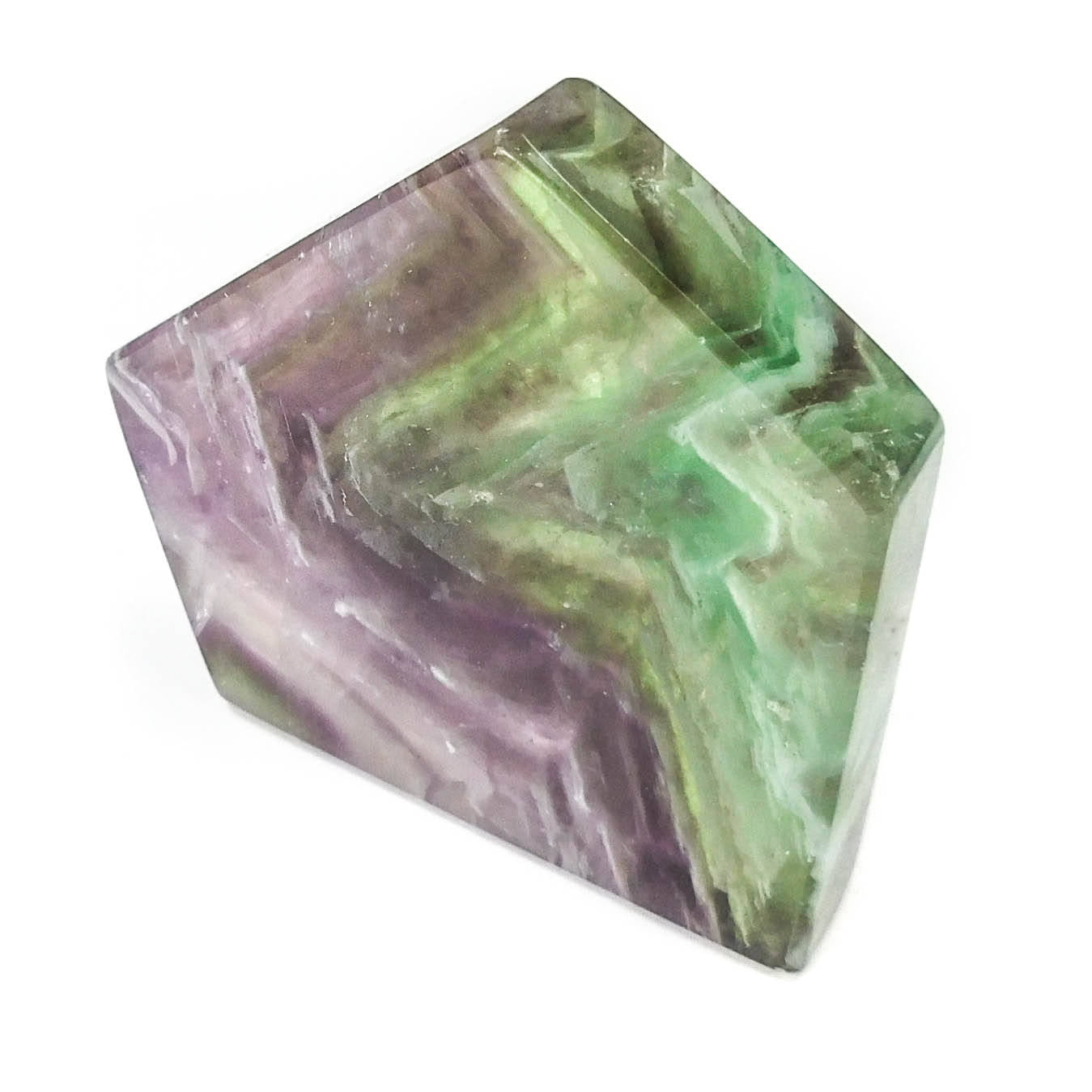 Rainbow Fluorite Crystal Slices (5 pcs) Wholesale Gemstone Slab Carving Tile Decor