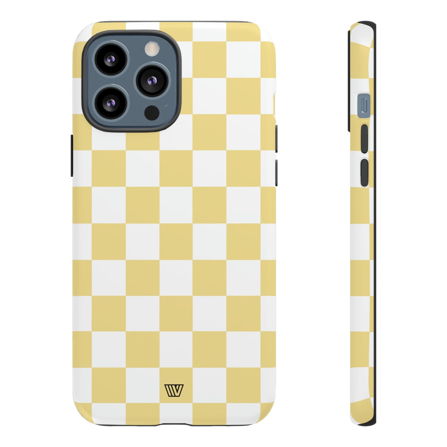 BANANA YELLOW CHECKERBOARD | Tough Phone Case