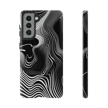 ABSTRACT ZEBRA STRIPES | Tough Phone Case