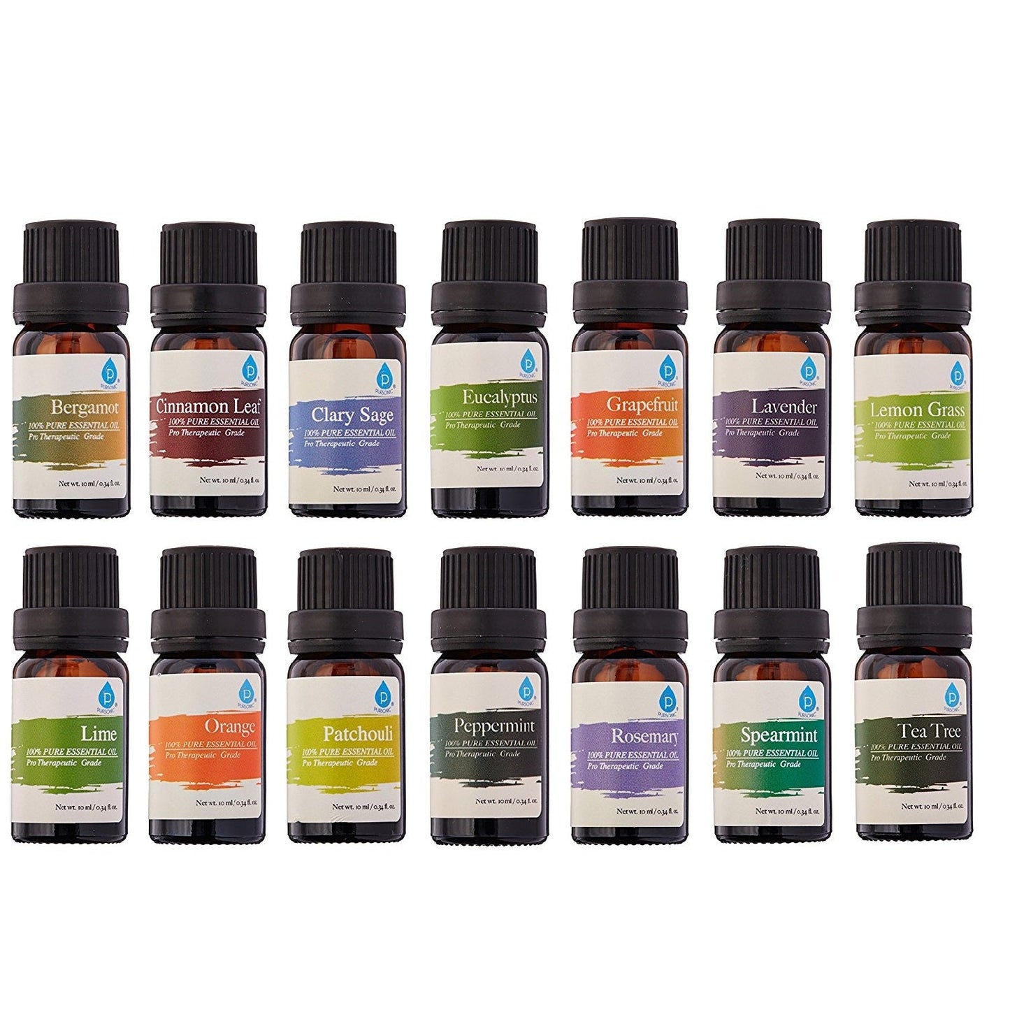 14 pack of 100% Pure Essential Aromatherapy Oils