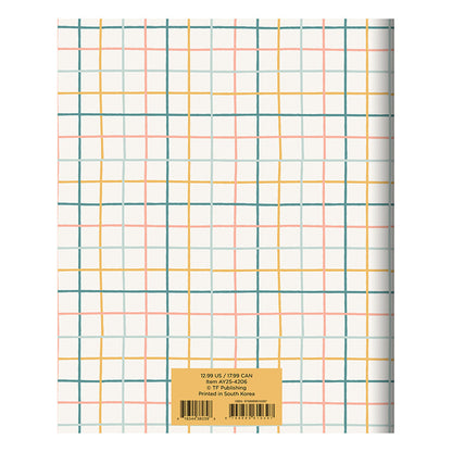 **FINAL SALE** July 2024 - June 2025 Graph Paper Medium Monthly Planner