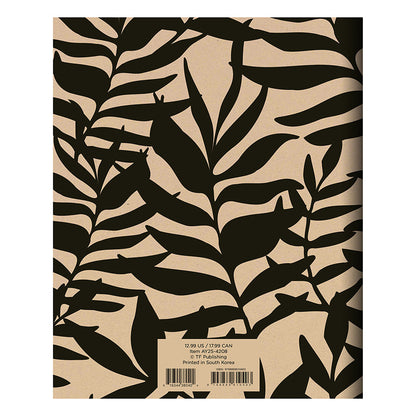 **FINAL SALE** July 2024 - June 2025 Natural Foliage Medium Monthly Planner