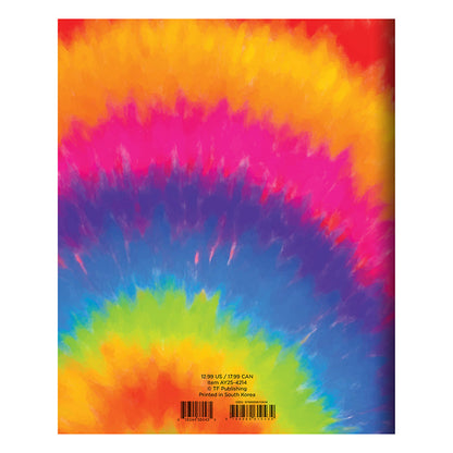 **FINAL SALE** July 2024 - June 2025 Tie Dye Medium Monthly Planner