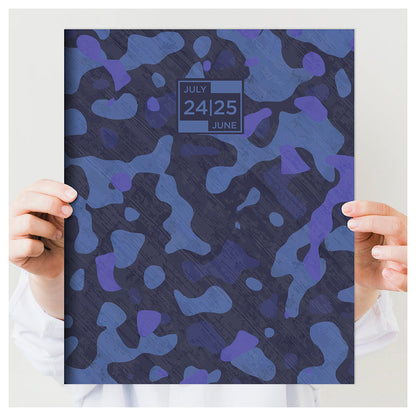 **FINAL SALE** July 2024 - June 2025 Camo Large Monthly Planner