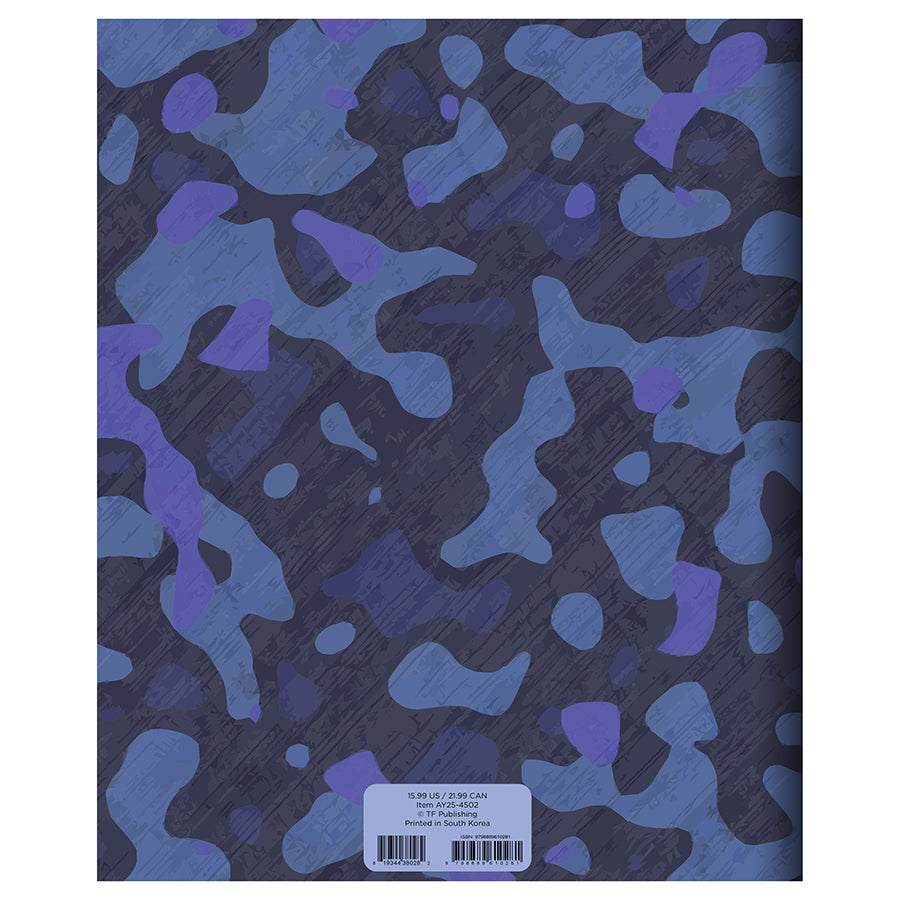 **FINAL SALE** July 2024 - June 2025 Camo Large Monthly Planner