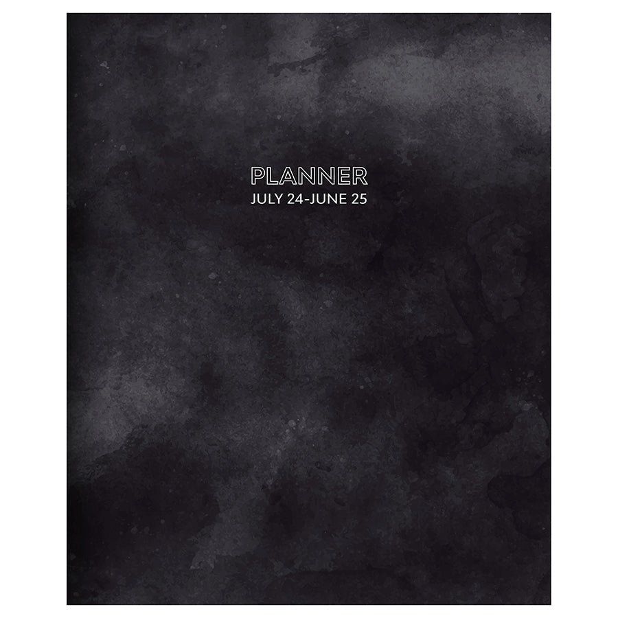 **FINAL SALE** July 2024 - June 2025 Slate Large Monthly Planner