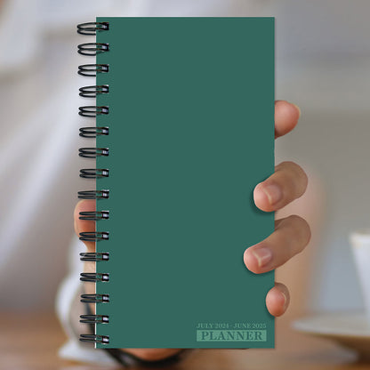 **FINAL SALE** July 2024 - June 2025 Sea Green Small Weekly Monthly Planner