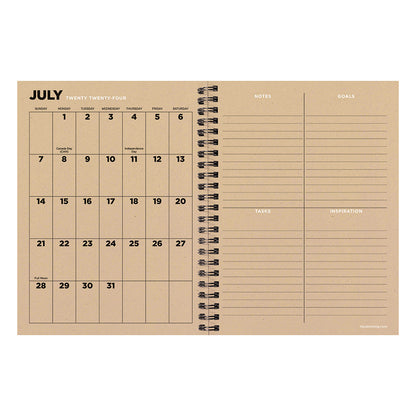 **FINAL SALE** July 2024 - June 2025 Aspen Trees Medium Weekly Monthly Planner