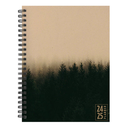 **FINAL SALE** July 2024 - June 2025 Ombre Woods Medium Weekly Monthly Planner