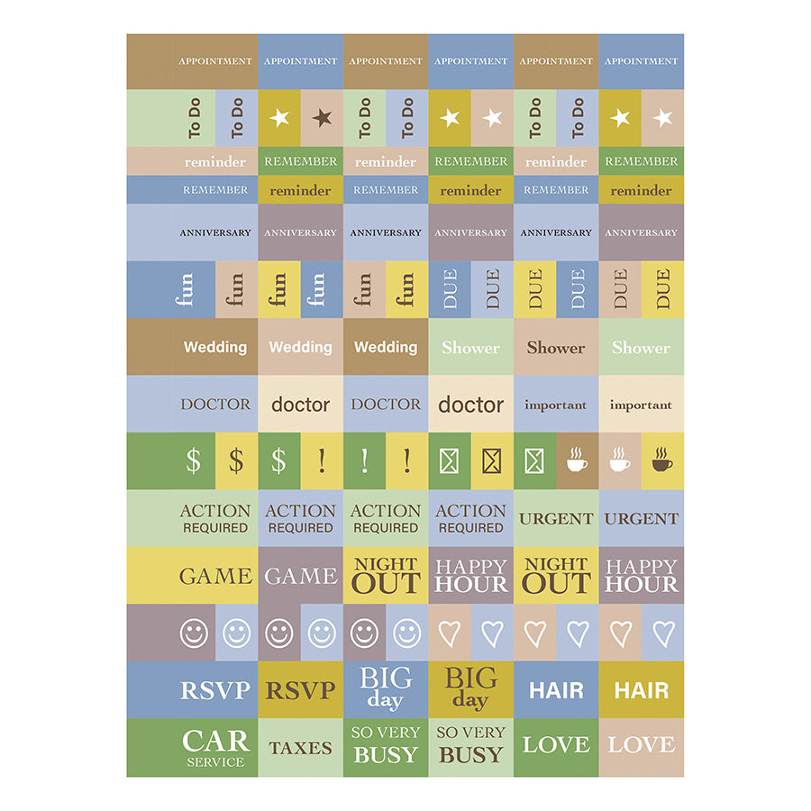 **FINAL SALE** July 2024 - June 2025 Coastal Flowers Medium Weekly Monthly Planner