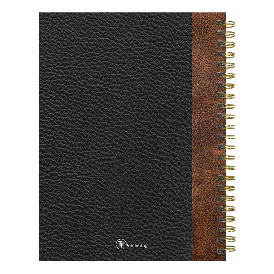 **FINAL SALE** July 2024 - June 2025 Bound Black Medium Weekly Monthly Planner