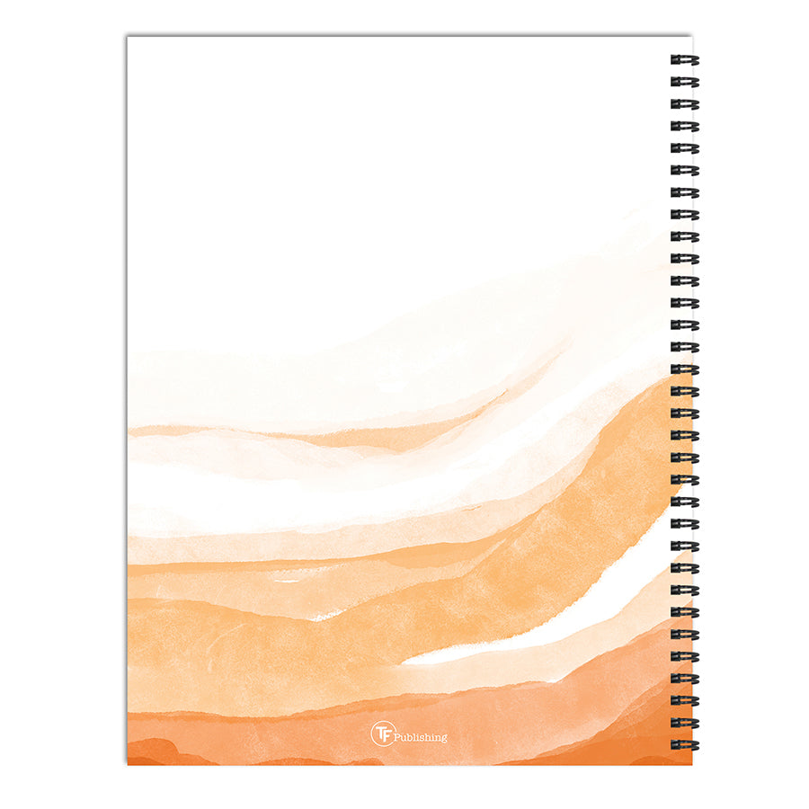 **FINAL SALE** July 2024 - June 2025 Lava Wave Large Weekly Monthly Planner