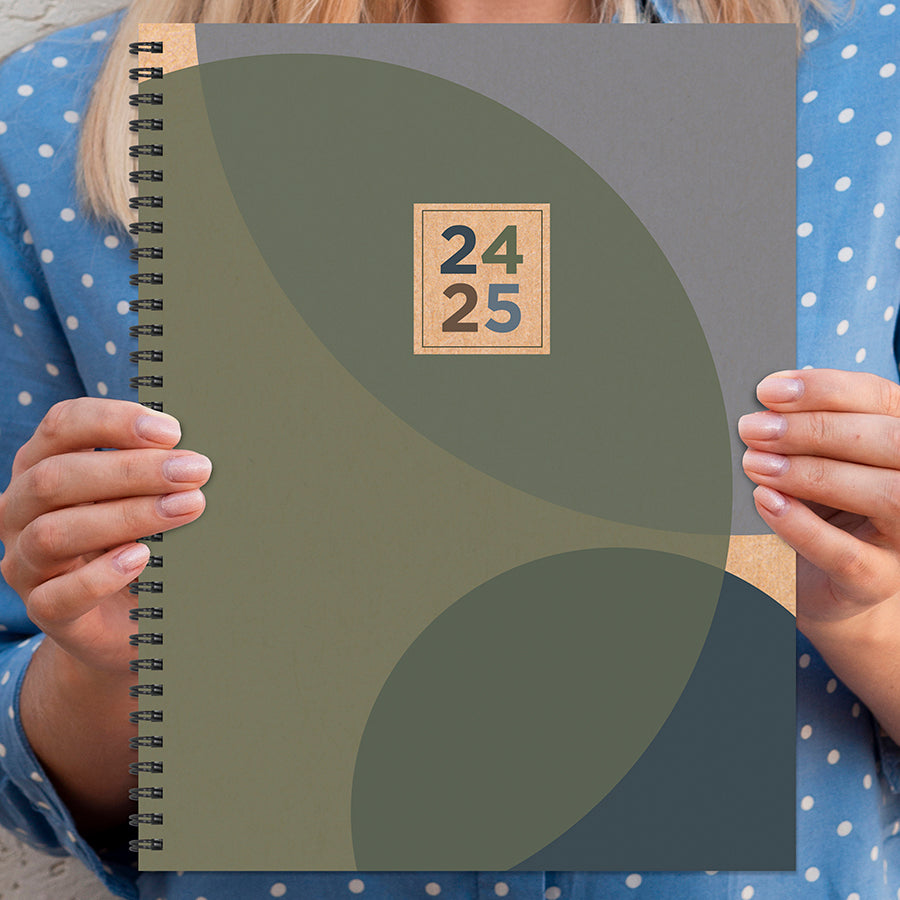 **FINAL SALE** July 2024 - June 2025 Venn Diagram Large Weekly Monthly Planner