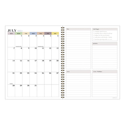 **FINAL SALE** July 2024 - June 2025 Byzantine Tile Large Weekly Monthly Planner