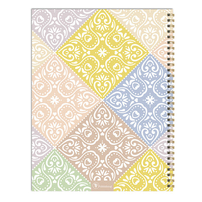 **FINAL SALE** July 2024 - June 2025 Byzantine Tile Large Weekly Monthly Planner