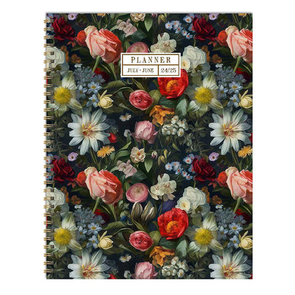 **FINAL SALE** July 2024 - June 2025 English Garden Large Weekly Monthly Planner