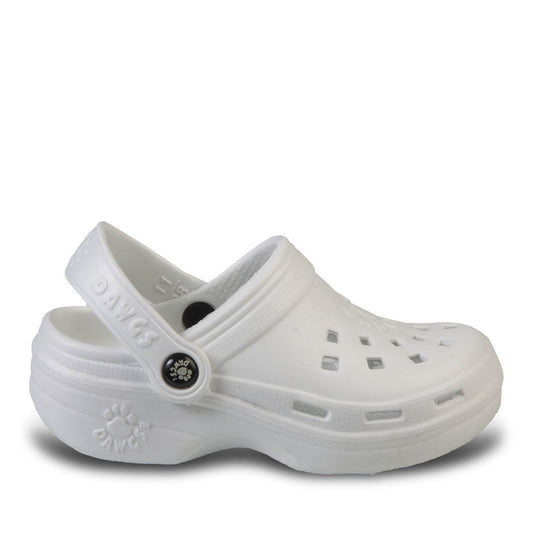 Kids' Beach Dawgs Clogs - White