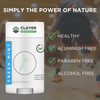 Natural Deodorant - Basketball Players - 2.75 OZ - Aluminum Free