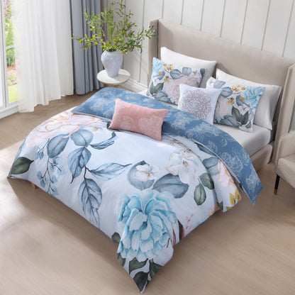 Bebejan Garden In The Sky 5 Piece Reversible Comforter Set