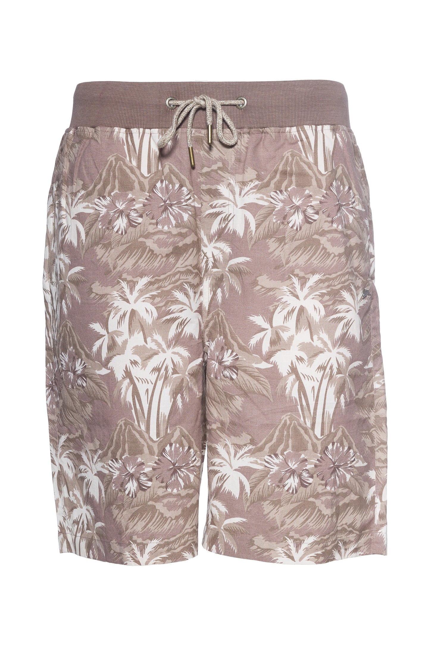 Bruno | Printed Linen Short