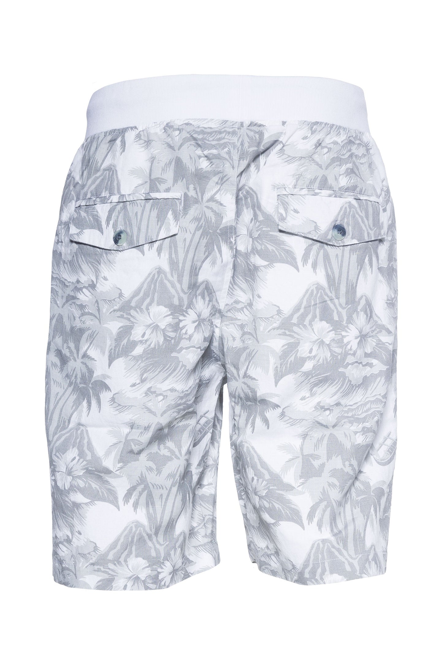 Bruno | Printed Linen Short