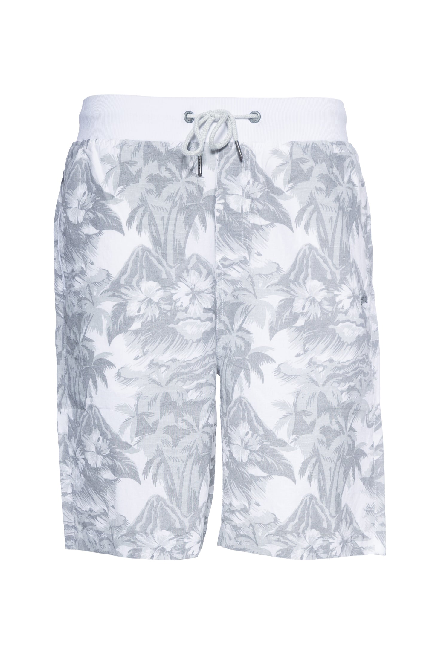 Bruno | Printed Linen Short