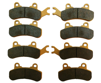 Can-Am Commander/Commander MAX 1000R/700 2021-2024 Front & Rear Ceramic Brake Pad Set