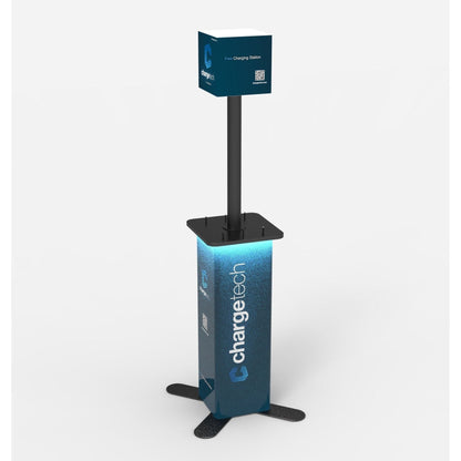 LED Lightbox Charging Kiosk