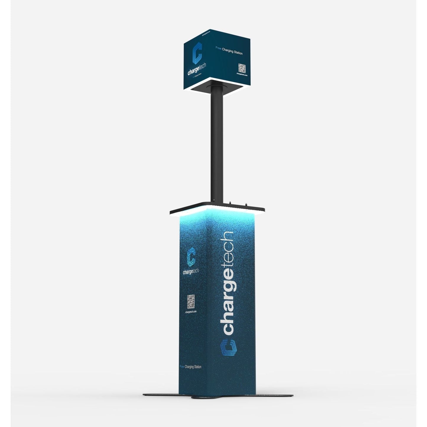 LED Lightbox Charging Kiosk