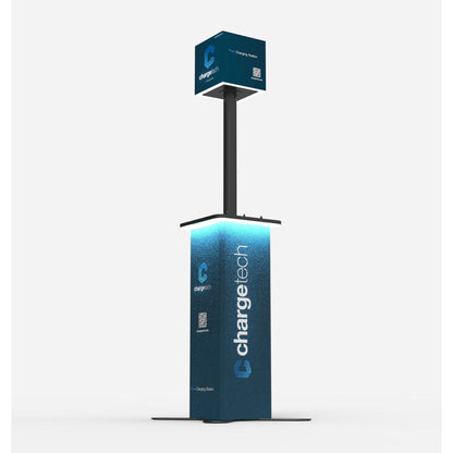 LED Lightbox Charging Kiosk