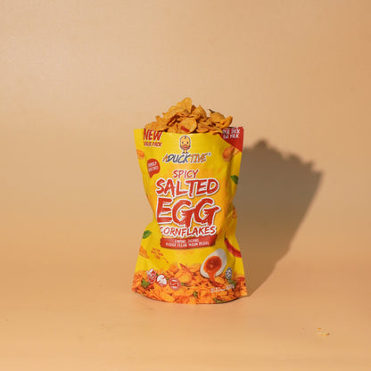 SALTED EGG CORNFLAKE CHIP - CRUNCHY SAVORY SNACK