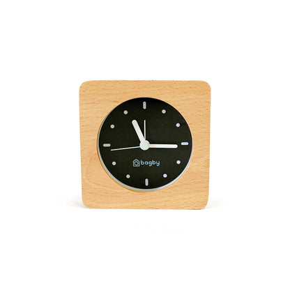 Bagby EMF-Free Minimalist Silent Analog Alarm Clock