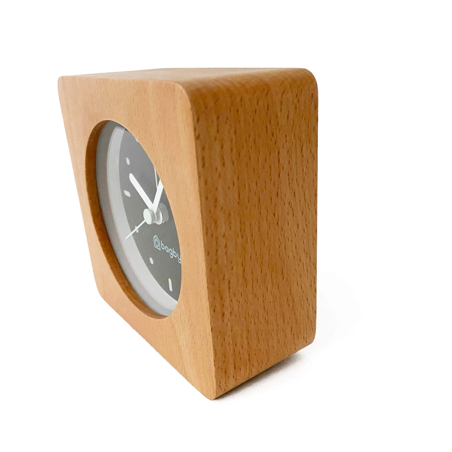 Bagby EMF-Free Minimalist Silent Analog Alarm Clock