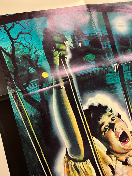 Hell Night Vintage Original Theater Poster