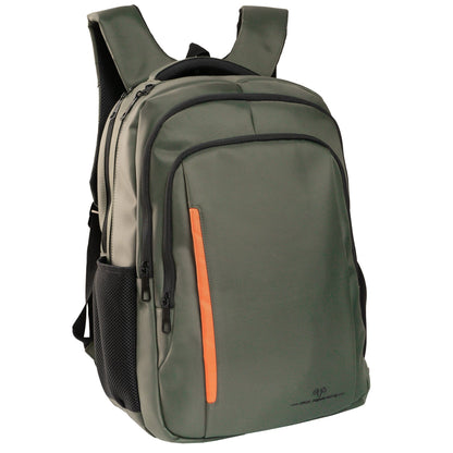 Jack Abrahams | The Chandler | Men's 20-In Coated Workbook Backpack with USB Port