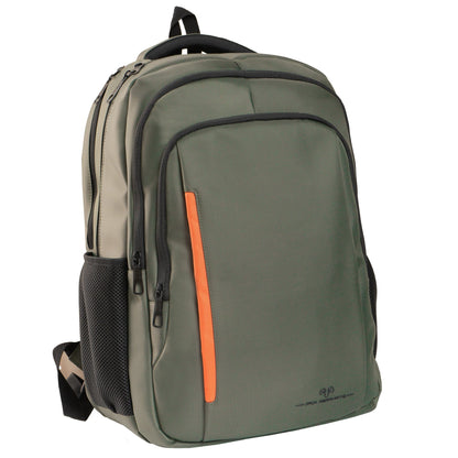 Jack Abrahams | The Chandler | Men's 20-In Coated Workbook Backpack with USB Port