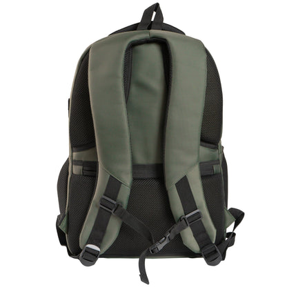 Jack Abrahams | The Chandler | Men's 20-In Coated Workbook Backpack with USB Port