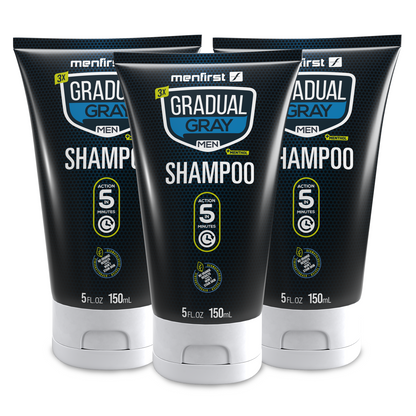 Menfirst Gradual Gray - 3-in-1 Shampoo - 1 Pack - 5 Oz