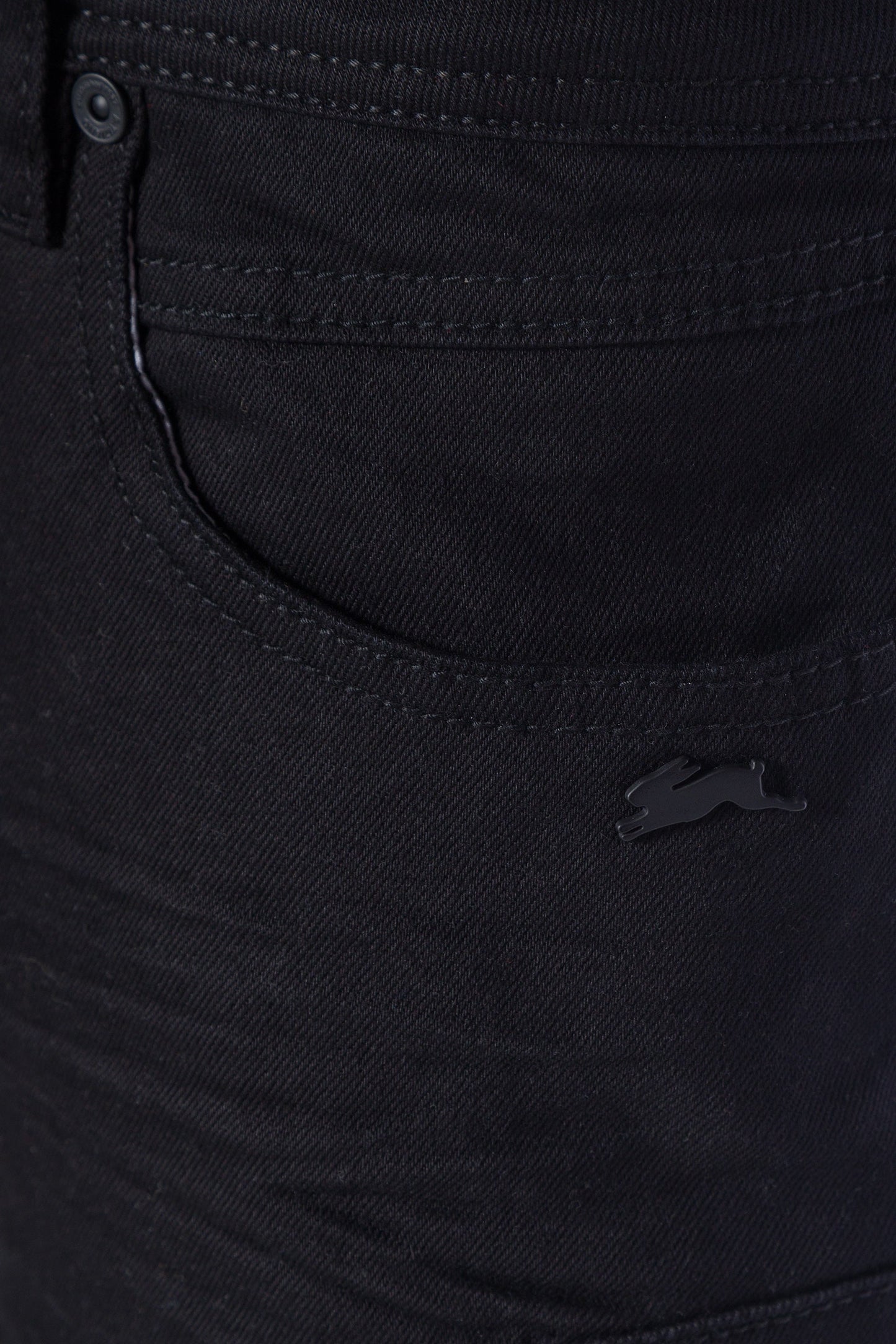 Duke | Men's Black Twill Jeans