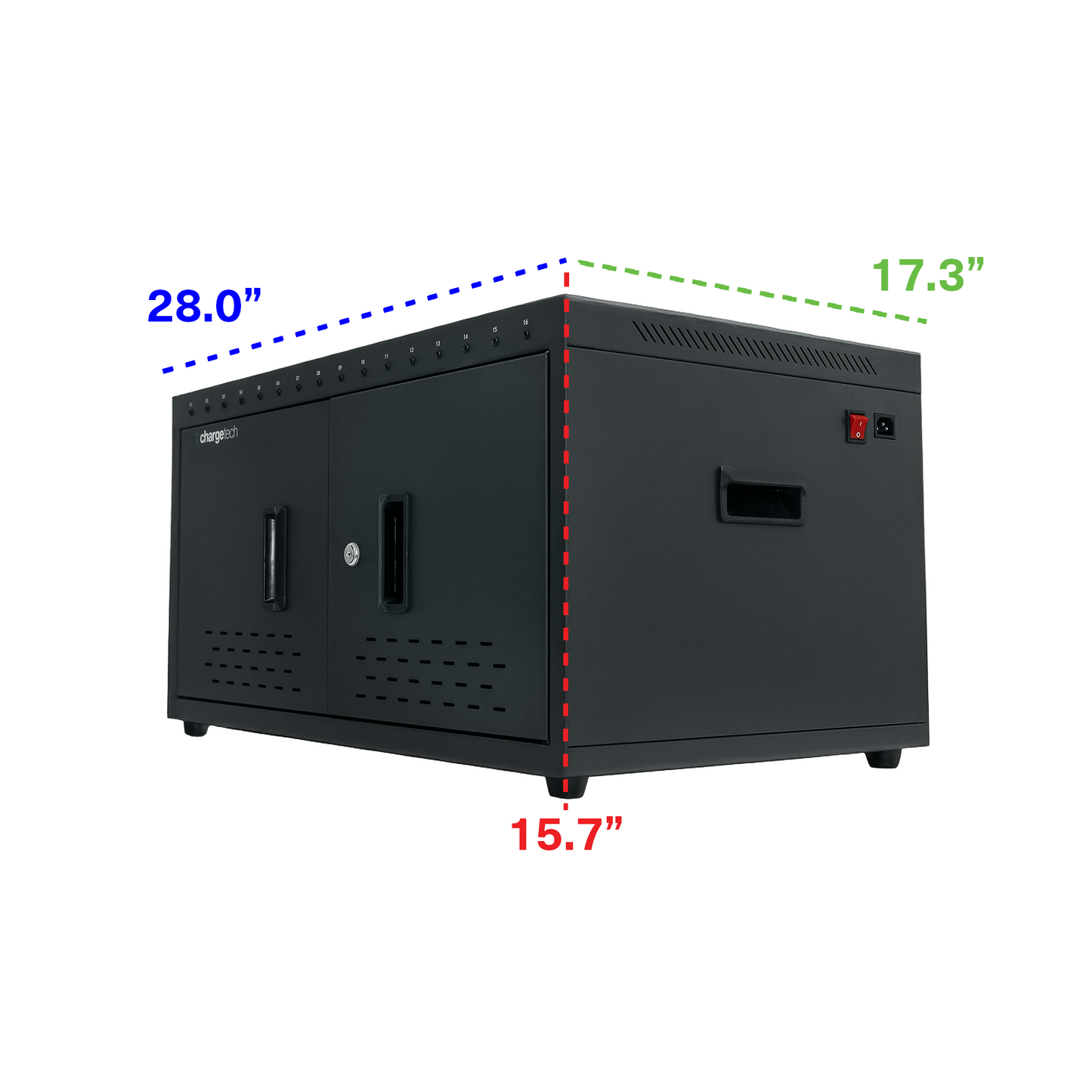 E-Series 16-Bay PD Charging Cabinet