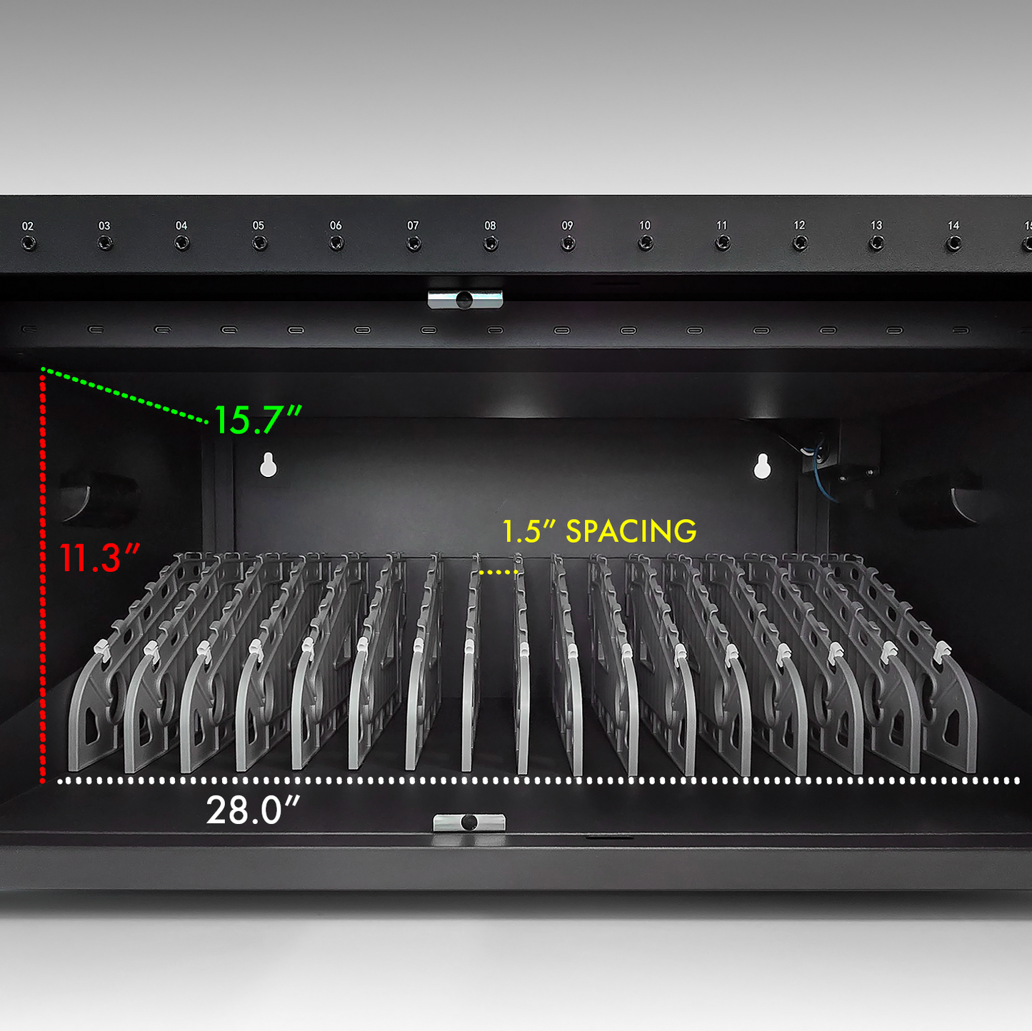 E-Series 16-Bay PD Charging Cabinet