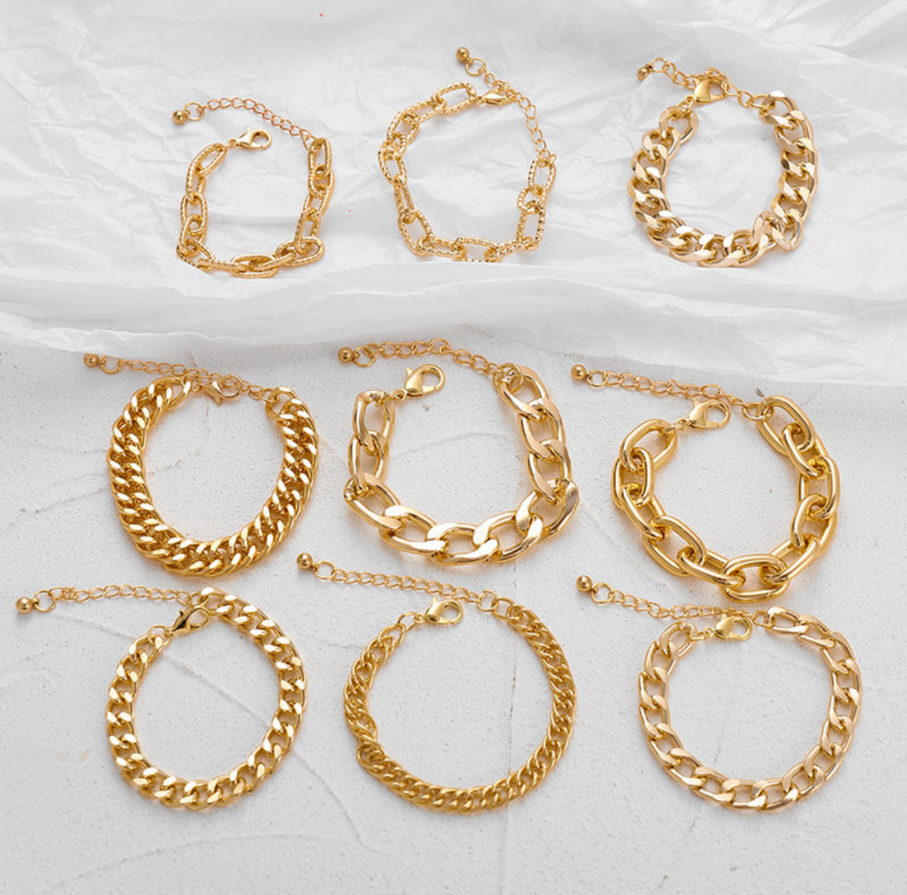 Chunky Chain Bracelets