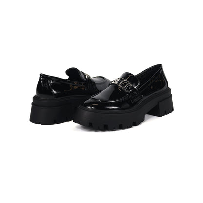 Clara comfy fit classic ELLE Loafer in Black