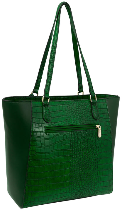 Ellen Tracy Croco Tote